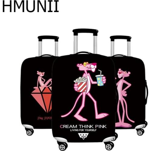 HMUNII Travel Suitcase Protector Zipper Suitcase Cover Washable Print Luggage Cover 18-32 Inch Hot sale Travel Accessories 2019