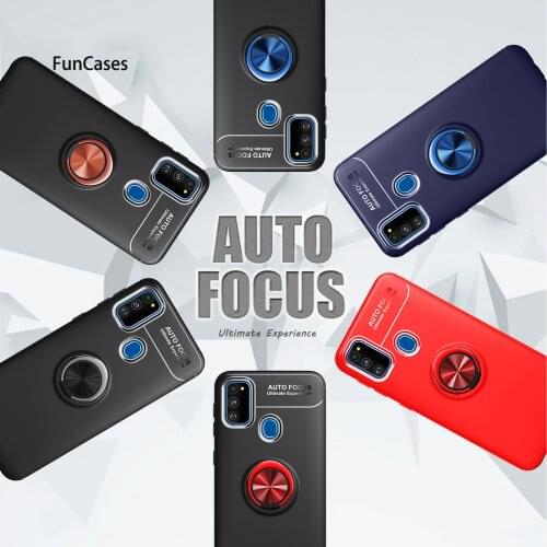 Magnetic Bracket Flip Cases For estuche Samsung M10 Bag Cover sFor Samsung Galaxy accesorios M30S M31S M51 Soft TPU gallaxies