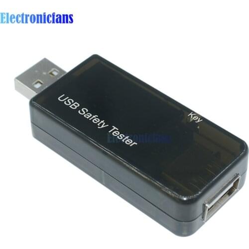 0-5A LCD Digital USB Voltmeter Ammeter Power Capacity Tester Multimeter Current and Voltage Charger Speed Monitor Detector