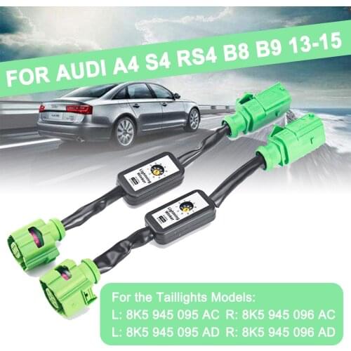 For Audi A3 8V,A4 S4 RS4 B8 B9,A5 S5 RS5,A6 S6 RS6 4G C7 Sedan,A8 Dynamic Turn Signal Indicator LED Taillight Add-on Module Wire