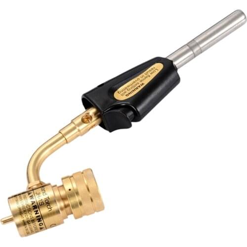 HLZS-MAPP Propane Gas Welding Torches Metal Turbotorch Brazing Solder Plumbing Blow Torch Soldering Tool