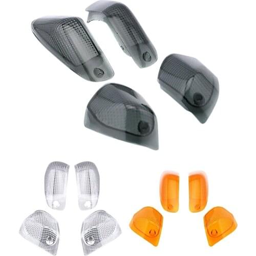 Motorcycle Turn Signal Lamp Cover Indicator Light Cover for KAWASAKI ZZR400 1993-2006 ZZR600 1993-2008