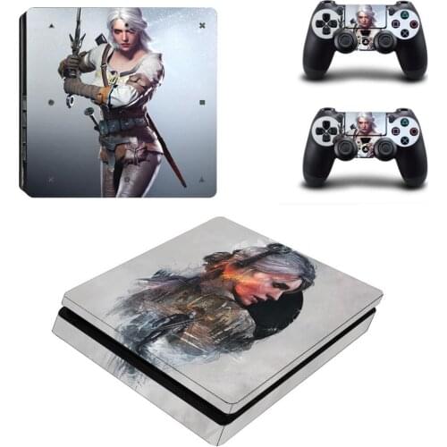 New PS4 Slim Stickers Play station 4 Skin Sticker Decal For PlayStation 4 PS4 Slim Console & Controller Skin Vinyl