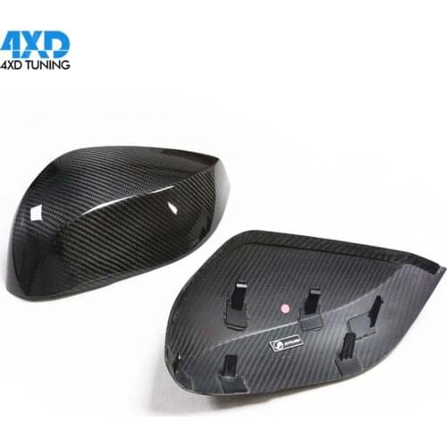 Q50 dry Carbon Fiber Mirror Cover For Infiniti QX30 Q70 Q60 Q50S Rear View mirror cover 2014 2015 2016 2017 2018 2019