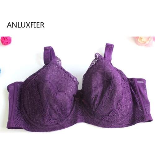 H9704 Large Size Sexy Bra Underwear Lace Full Cup Gathering Fashion Back Buckle Bras Lingerie Adjusted Straps Breathable Bra