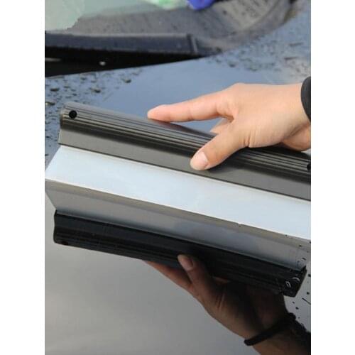 Car Cleaning Water Wiper Squeegee Silicone Cutter Windows Stains Scraper Car Washing Supplies