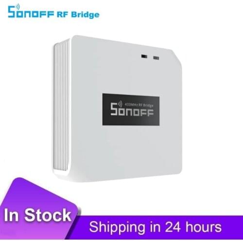 Sonoff 433MHz RF Bridge Smart Gateway Home Universal Assistant Switch Intelligent Wifi Home Switch DIY Timer For Smart Home