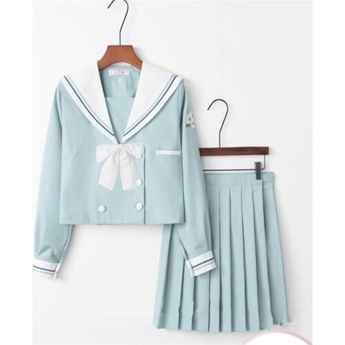 Student uniforms japanese school uniform Japan and South Korea sailor suit costumes anime Suit Japan academic school female sets
