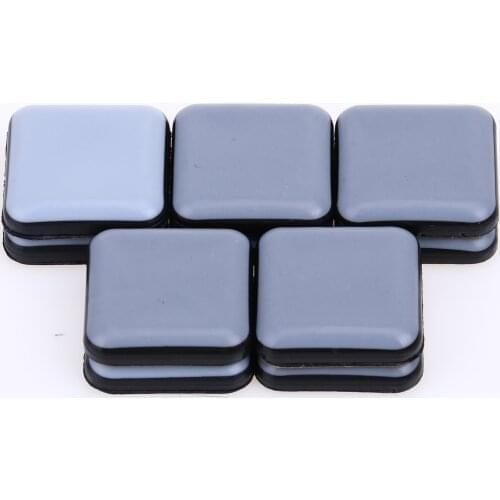 10Pcs Table Chair Leg Slider Pads Self-Adhesive Floor Protector Furniture Fittings Leg Pads Caps Covers Table Sofa Sliders Mat