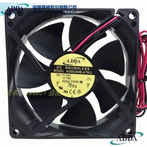 ADDA AD0924HB-A70GL 24V 0.15A cooling fan 9025 original authentic