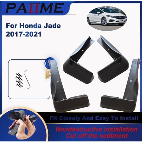 Fit For Honda Jade 2017-2020 Set Molded Mud Flaps Mudflaps Splash Guards Front Rear Mud Flap Mudguards Fender YC101071