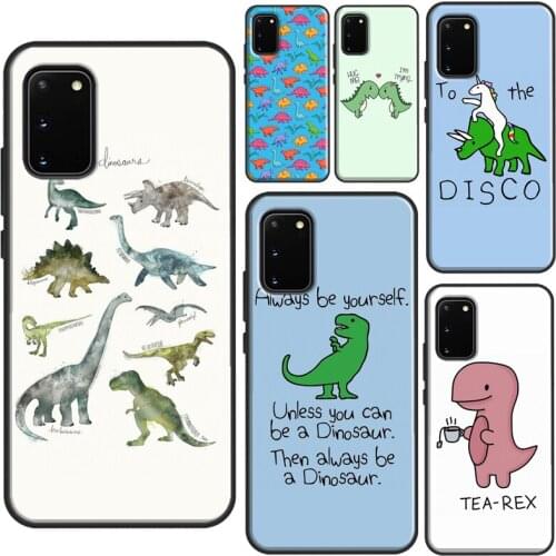 Dinosaur T-Rex Triceratops Case For Samsung Galaxy S20 FE S8 S9 S10 Plus Note 10 S10e Note 20 S21 Ultra Back Cover