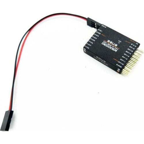 DIY SBUS To PWM/PPM Decoder 16 Channel Converter Receiver Signal Transverter For Futaba Frsky Orange