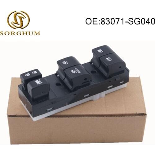 Front Left Power Window Master Switch 83071-SG040 83071SG040 For Subaru Forester 2014-2016