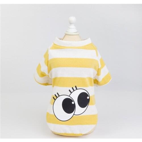 Summer Vest Dog Clothes Cute Breathable T-Shirt Clothing Pomeranian Chihuahua French Bulldog Clothes Dog Pet Accessories Product