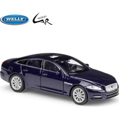 WELLY 1:36 Model Car Simulation Alloy Metal Toy Car Childrens Toy Gift Collection Model Toy Gifts 2010 JAGUAR XJ