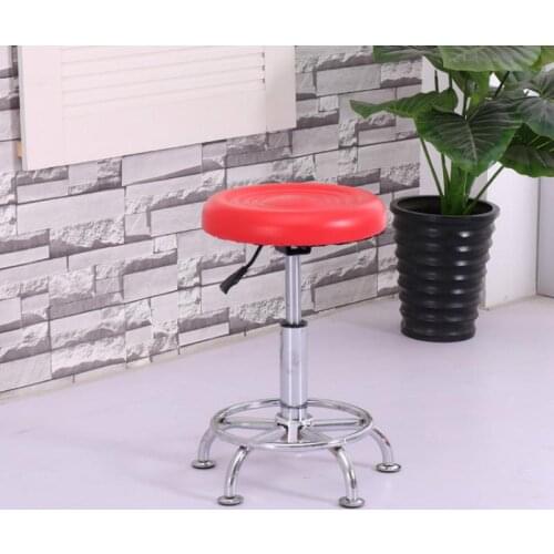 Fashion Bar stool Bar Chair Rotary Lift Beauty Chair Barber Chair Cashier High Desk Front Work Chair