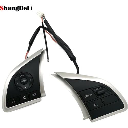 For Mitsubishi ASX 2013 2014 2016 Space Star Cruise Speed Control Switch Audio Bluetooth Volume Button Steering Wheel Buttons