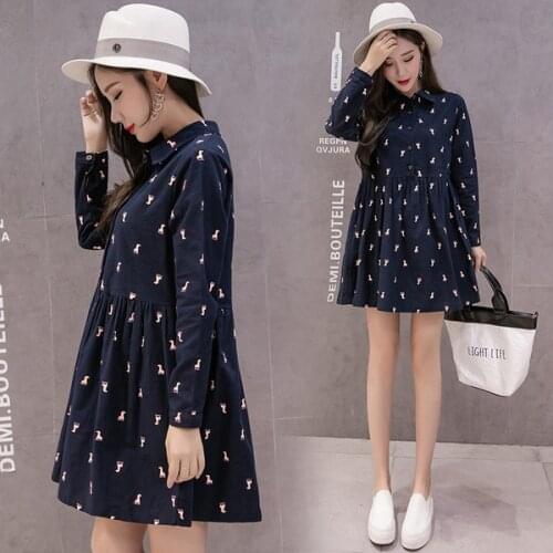 Sleeve Shirts Top Clothes For Pregnant Women New Arrival Maternity Blouses Maternity Linen Grid Shirt Spring Maternity Long