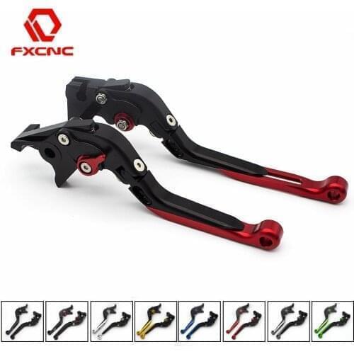 CNC Folding Extendable Motorcycle Brake Clutch Lever For Yamaha XJR 1300 Racer 2004-2016 xjr 1300 Racer HANDLES LEVERS handles
