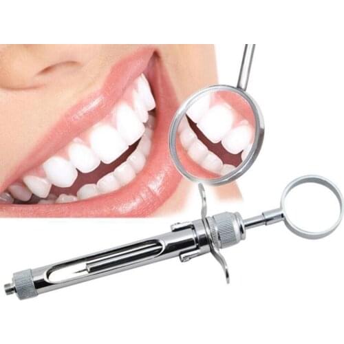 1.8ml Dental Aspirating Syringe Dentist Surgical Instruments