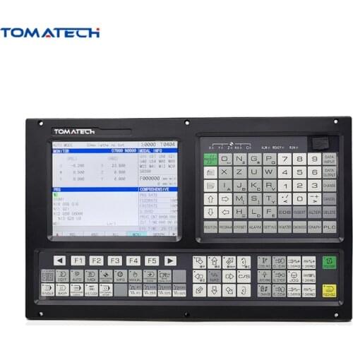 TOMATECH New Generation 8 inch sreen CS function 3 axis CNC Lathe Controller