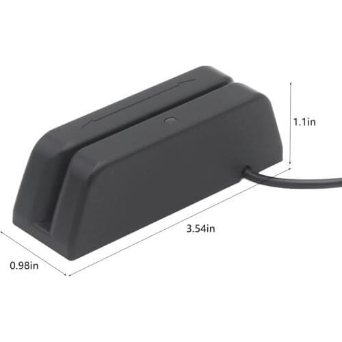 MSR90 3Tracks Hi Loco magnetic card reader USB interface