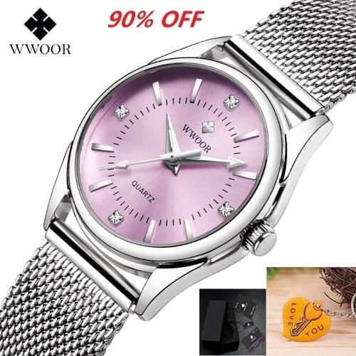 Женские часы Wwoor China At AliExpress