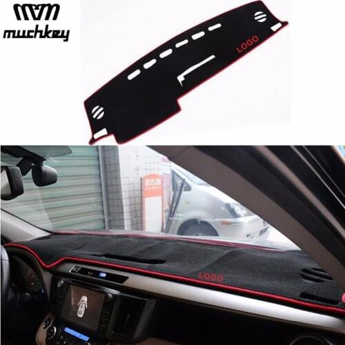 Car Styling Dashboard Protective Mats Shade Cushion Photophobism Pad Interior Carpet For Toyota RAV4 2013 2014 2015