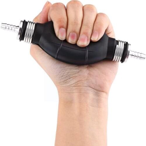 1PC Auto Parts Manual Oil Pump Rubber Ball Oil Pump Shipping Tool Fuel 6/8/10/12mm Liquid Gasoline Drop Delivery Pump Diese U7X5