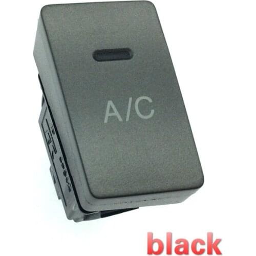 1pc black original used second hand for 2009-13 Honda City air conditioner AC rear switch button assembly