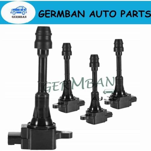 4PCS/LOT 22448-8H315 22448-8H310 C1398 UF-350 Ignition Coils For 2002-2008 Nissan Altima Sentra X-Trail 2.5L UF350