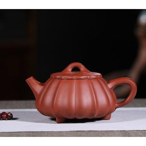 Authentic masters all hand recommended teapot undressed ore qing cement trick Zhao Guocai stone gourd ladle hot price