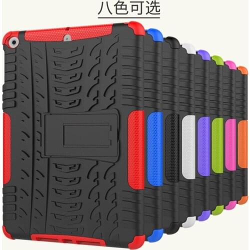 2019 Case For iPad 9.7 inch 2017 2018 New model A1822 A1823 A1893, ZVRUA Kids Safe Shockproof Armor Soft Silicone+Hard Cover
