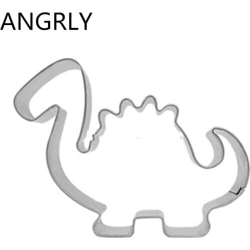 Dinosaur Cookie Cutters Biscuit Press Tools Baking Accessories Stainless Steel Top Shop Kitchen Accessories Manual Cake Mold