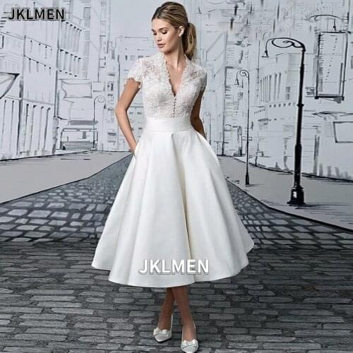 Женские платья ниже колена JKLMEN China At AliExpress