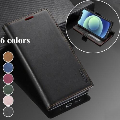 Retro Magnetic Leather Flip Case For iPhone XR XS Max X Card Stand Wallet Cover For iPhone 7 8 6 6S SE 2020 Plus Phone Coque