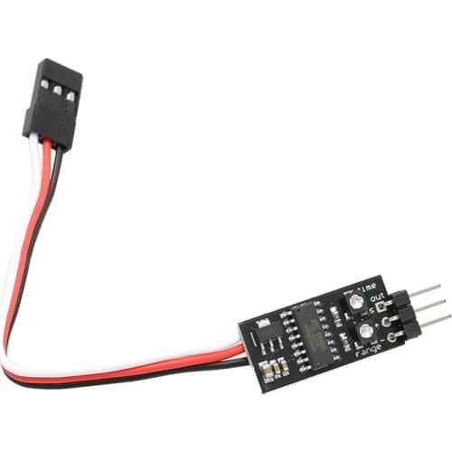 1pcs Servo Signal Converter Board Conversion Module Adjustable Angle Digital Signal Transfer Voltage 3.6-16V 50Hz for RC Model