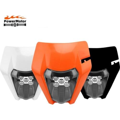 Motorcycle LED Headlight Head Light Headlamp Head Lamp For EXC EXCF SX SXF XC XCF XCW XCFW 125 150 250 300 350 450 530