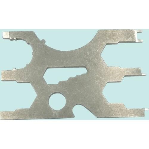 316 Stainless Steel Diving Credit Card Multitool Equipment Repairing Tool Scuba Diving Regulator Screwdriver Set