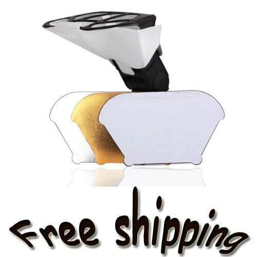 Flash Softbox Bounce Flash Diffuser silver/white reflector For Can&n 580EX 430EX Nik&n SB600 SB900 s&ny Pentax Sunpak DS camera