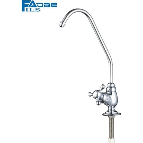 Reverse Osmoss Ssystem Faucet used 1/4" supply tube ,three fork handle