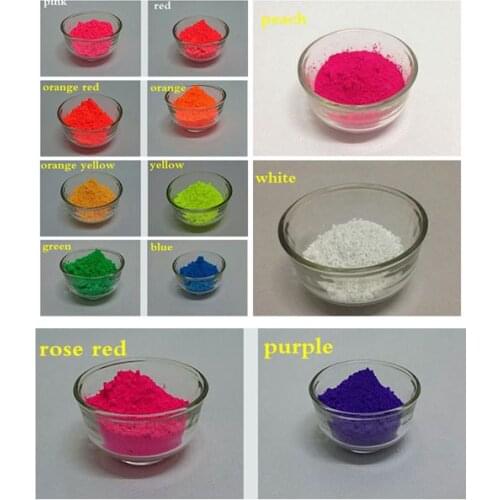 Mixed 12 colorsNeon Fluorescent Powder,glow under UV,120g/lot,Phosphor Pigment Powder for Nail Polish&Painting&Printing.t light