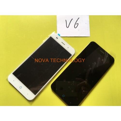 Wyieno V6 Digitizer Panel Replacement Parts For ZTE Blade V6 Touch + LCD Display Screen Assembly + tracking
