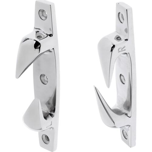 1 Pair Skean Fairlead Cleat Bow Chock Rope Cleat Dock Sailing Boat Marine Hardware 119mm 4.69