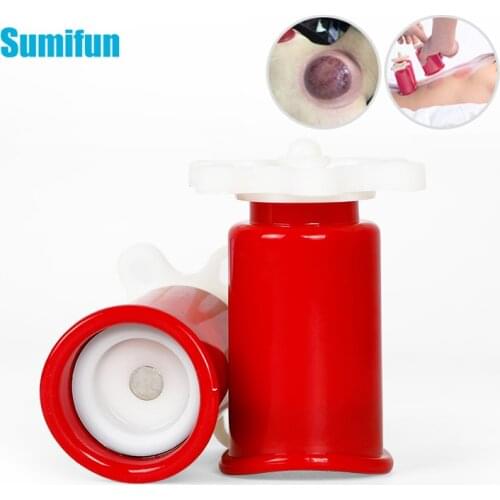 1PCS 6*7cm Vacuum Cans Cupping Portable Medical Twist Therapy Cupping Foot Back Neck Massage Therapy Body Relaxation Health Care