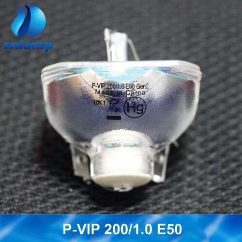 100% Original Projector Lamp Bulb for Osram P-VIP 200/1.0 E50 for CHRISTI HD6K-M 003-100856-01 P-VIP 200W 1.0 E50 Bare Bulb