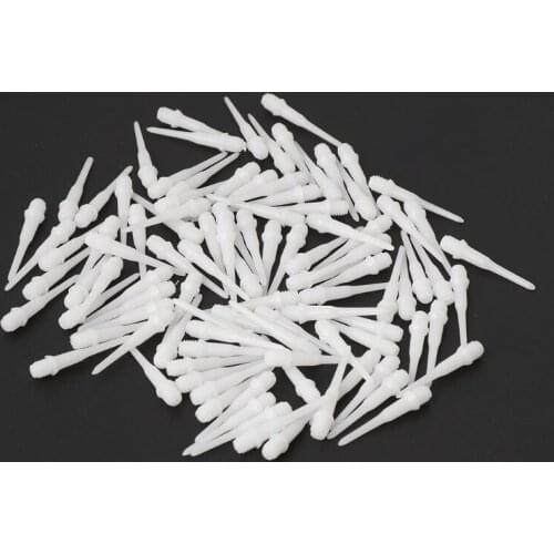100pcs 2BA Groove Durable Nylon Soft Tip Dart Points Needle Electronic Darts Set