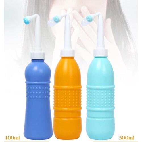 400/500ml Portable Handheld Travel Home Vagina Anus Cleaning Bidet Spray Bottle