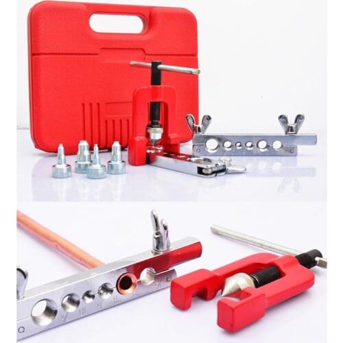 7pcs/set Air Conditioner Parts Special Tool For Maintenance Of Automobile Air Conditioner Refrigerator Copper Tube